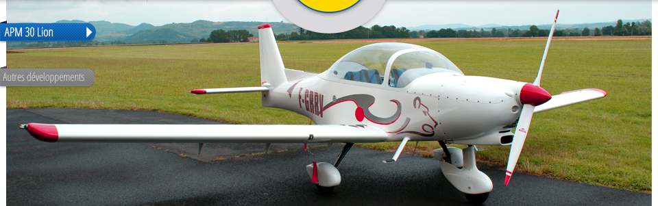 Avion quadriplace composite Apm30